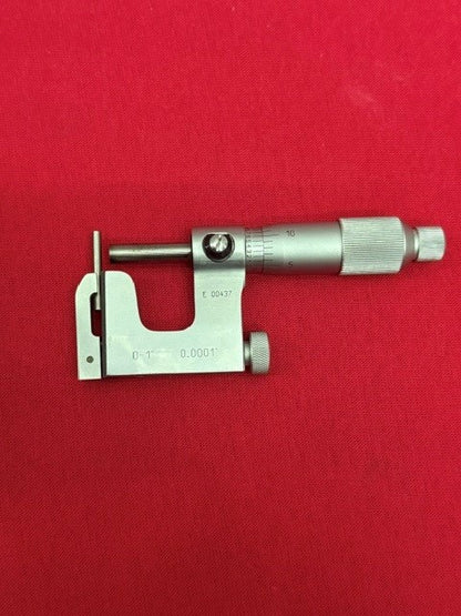 Mitutoyo PMB-21970  Uni-Mike Outside Micrometer 0-1" Mechanical W/ CASE
