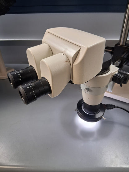 NYOPTICS INC ERGO SPZ MODULE 8-80X ERGONOMIC MICROSCOPE DUAL ARM BOOM STAND LED