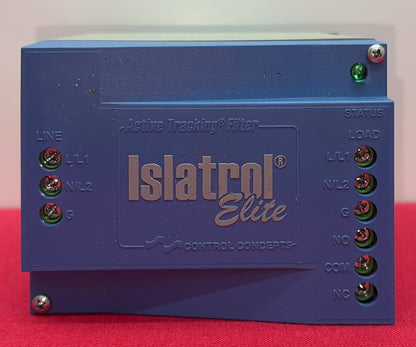 ISLATROL ®  ELITE CONTROL CONCEPTS IE-220 ACTIVE TRACKING ®  AC POWER FILTER