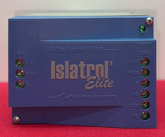 ISLATROL ®  ELITE CONTROL CONCEPTS IE-220 ACTIVE TRACKING ®  AC POWER FILTER