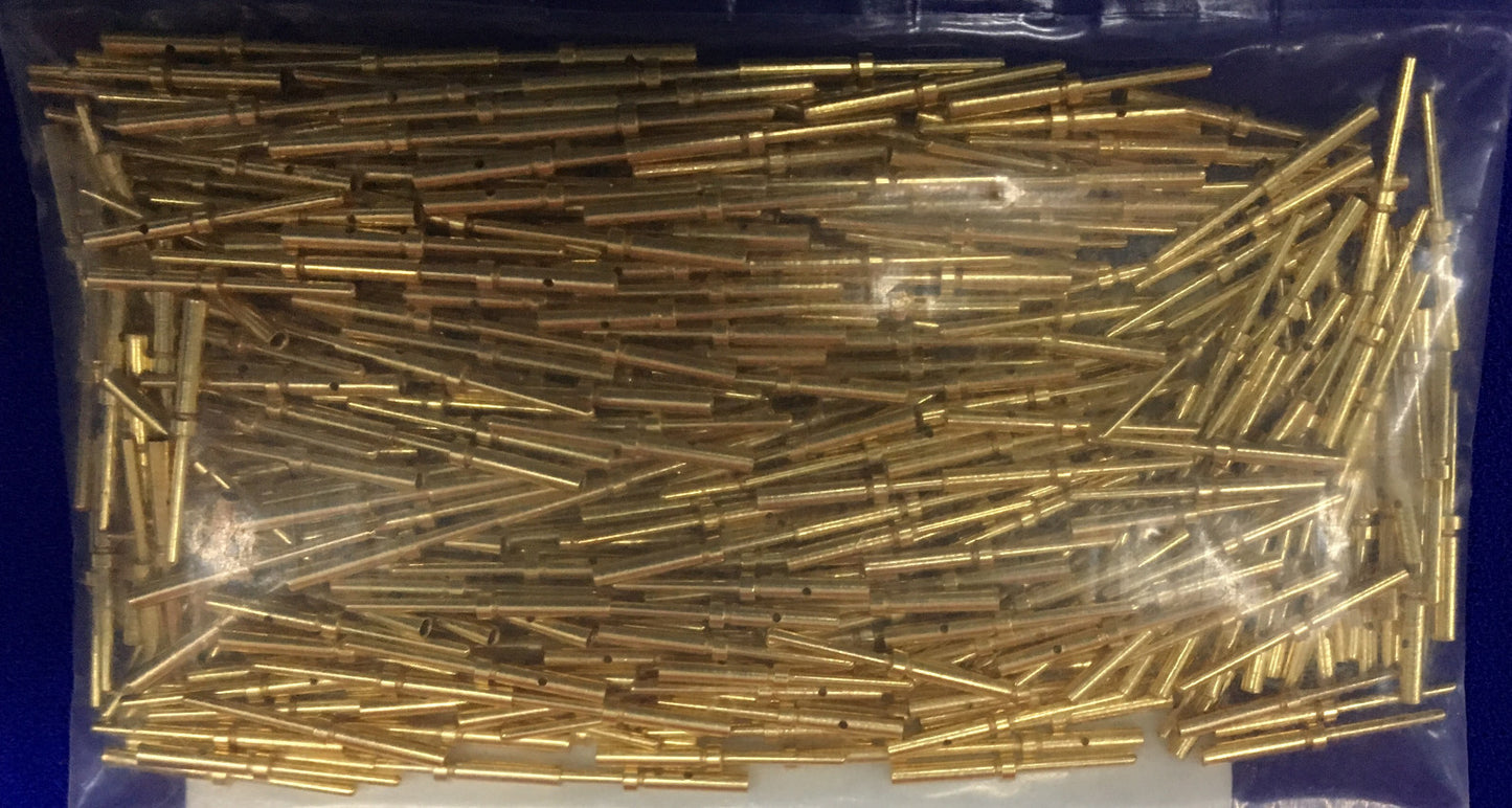 DEUTSCH ECD 6760-201-2231 金メッキ 圧着コンタクト 22AWG ピン 1 500 個入りパッケージ