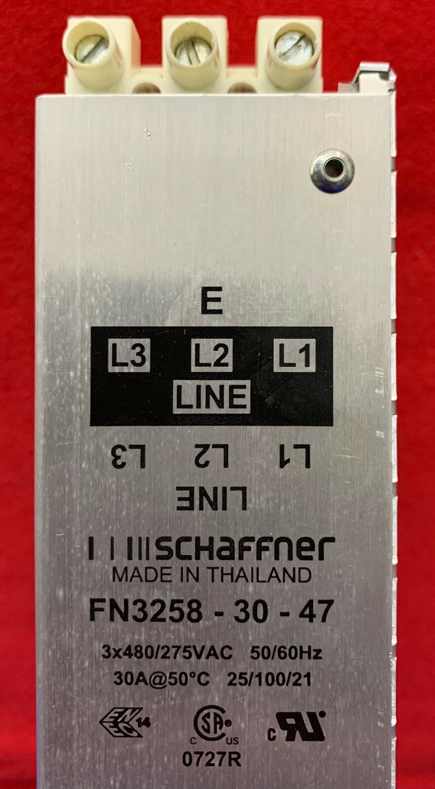 FILTRO DI LINEA DI ALIMENTAZIONE SCHAFFNER FN3258-30-47