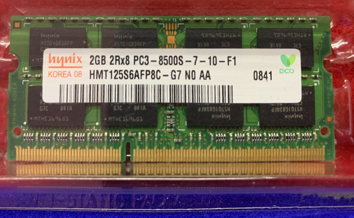 1 LOTTO DI 2 - HYNIX 2GB HMT125S6AFP8C-G7