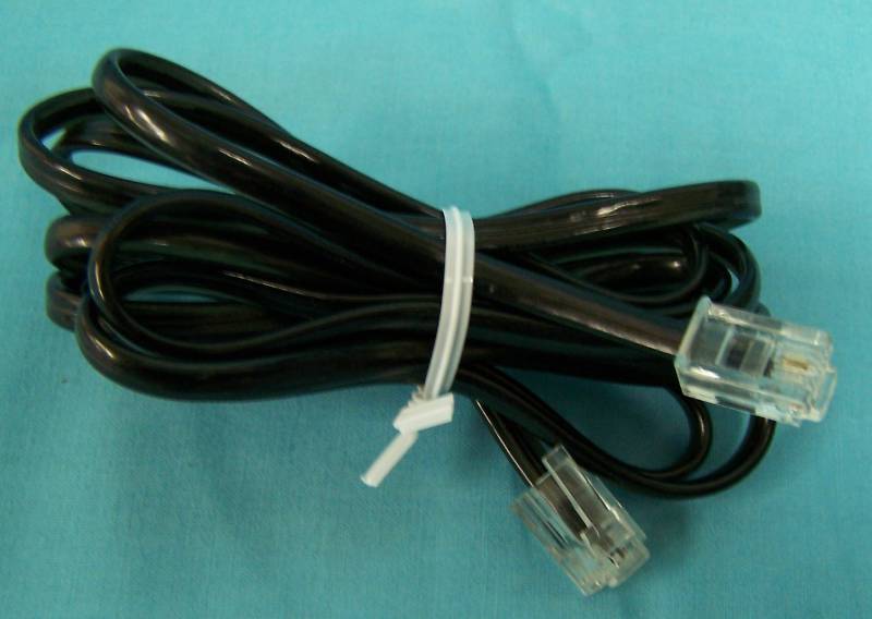 INSERVCO INC TELECOMUNICAZIONE CORD Cavo telefonico 6FT 002151-003 Lotto di 10