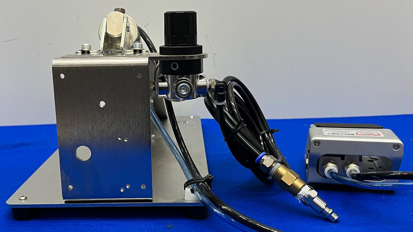 CLEAN ROOM APPARATEN CRD200 BUIZENEXPANDER MET ROESTVRIJSTALEN VOET EN PEDAAL