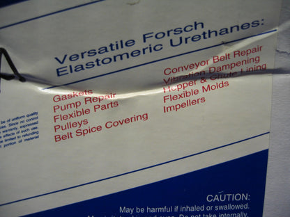 FORSCH POLYMER CORP VERSATILE FORSCH ELASTOMERIC URETHANES ONE POUND REPAIR KIT