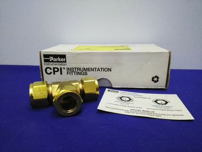 PARKER 10-10-10 JBZ-B UNIÓN EN T PARA RACOR DE TUBO 