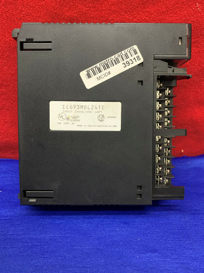 GE Fanuc IC693MDL241C Eingangsmodul 24 VAC/VDC 16pt, Abdeckung fehlt