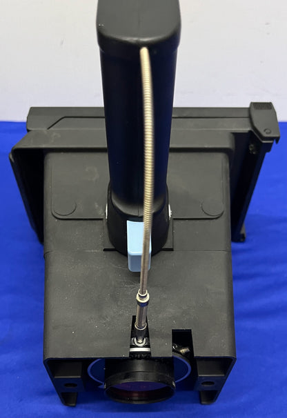 POLAROID GELCAM COPAL ROOD SLUITER met EP-H7 0.7x ELEKTROFORESEKAP 