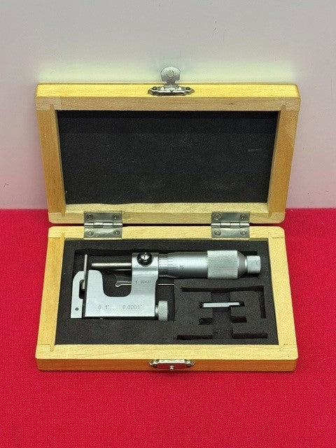 Mitutoyo PMB-21970  Uni-Mike Outside Micrometer 0-1" Mechanical W/ CASE