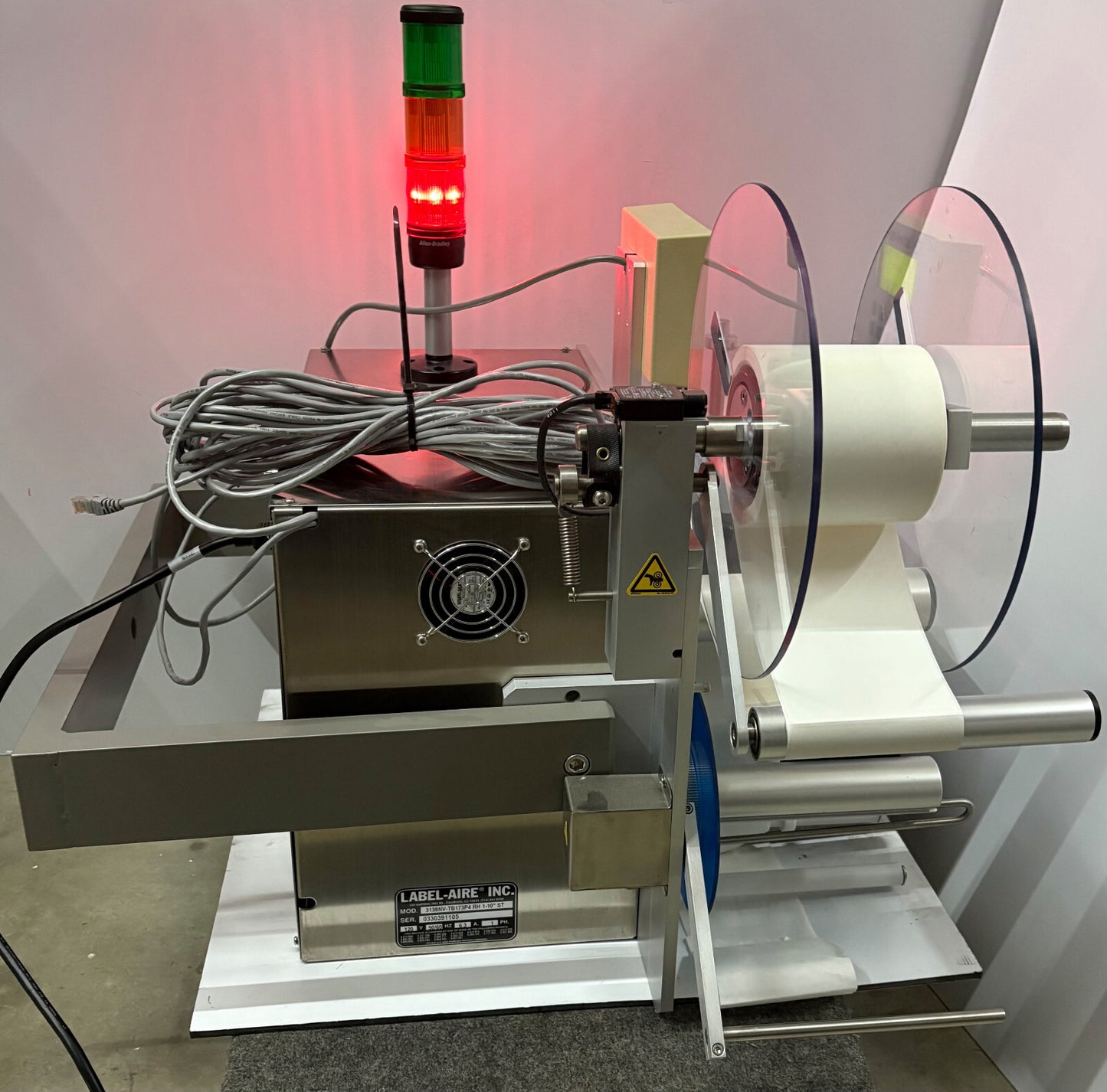 LABEL-AIRE 3138-NV PRINTER APPLICATOR 3138NV-TB173P4 RH 1-10" ST - PARTS/REPAIR