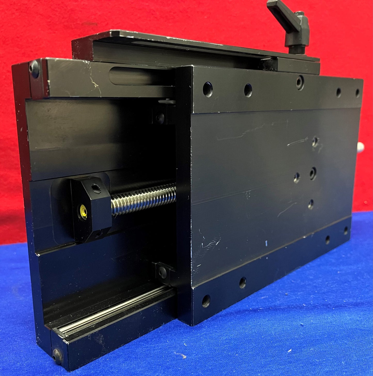Parker Daedal 4955-06-L Handmatig aangedreven positioner Stage Ball spindel met vergrendeling