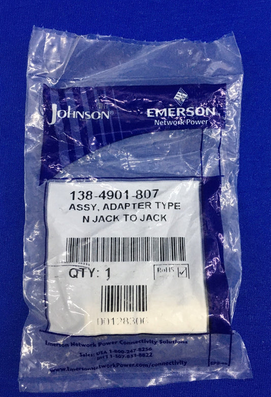 JOHNSON 138-4901-807 ASSY ADAPTER TYP N BUCHSE AUF BUCHSE