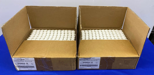 KIMBLE CHASE 60940A 16 60940A-16 VIAL SCREW THREAD W/CAP 16ML  1 LOT QTY 2 BOXES