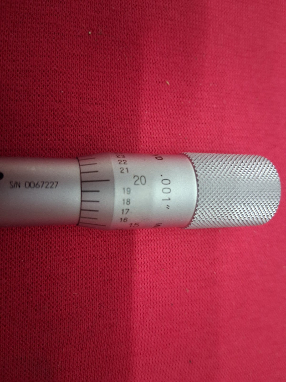 Mitutoyo 101-117 M225-1 Mechanical Outside Micrometer 1"-2" Range 0.001"