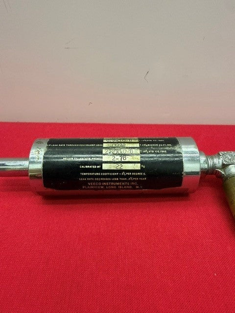 Veeco Sensitivity Calibrator Type SC-4 Helium Mass Spectrometer Leak Detector