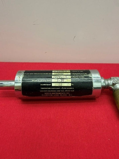Veeco Sensitivity Calibrator Type SC-4 Helium Mass Spectrometer Leak Detector