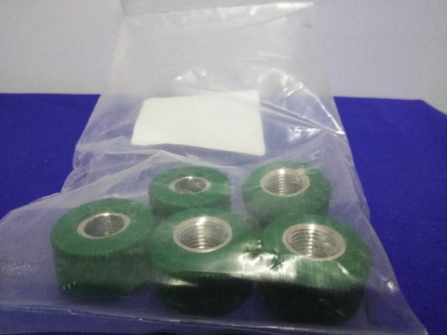AY CORPORATION 1244HT NUT DISS 1240 HAND-TIGHT GREEN
