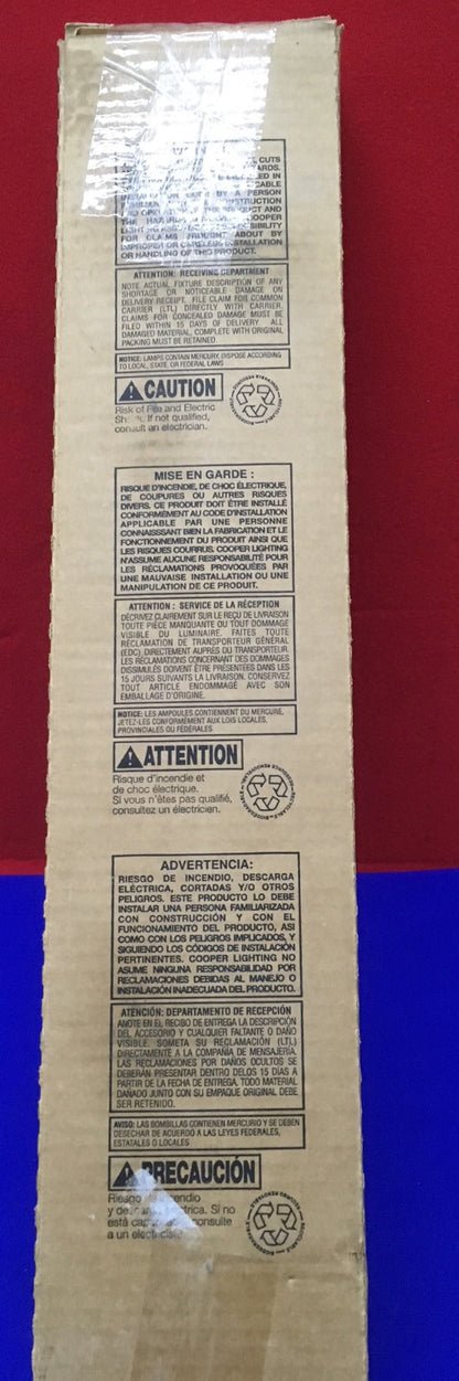 COOPER F3-2' 29901638 / 12210844 CAT SSF-214T5-UNV-EBT1-U STRIPLITE LIGHT QTE 5