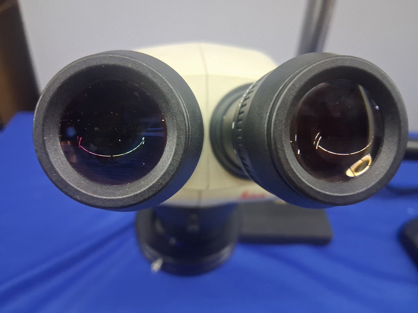 LEICA S6E STEREO ZOOM 6.3- 40X MAGNIFICATION BOOM STAND LED RING LIGHT