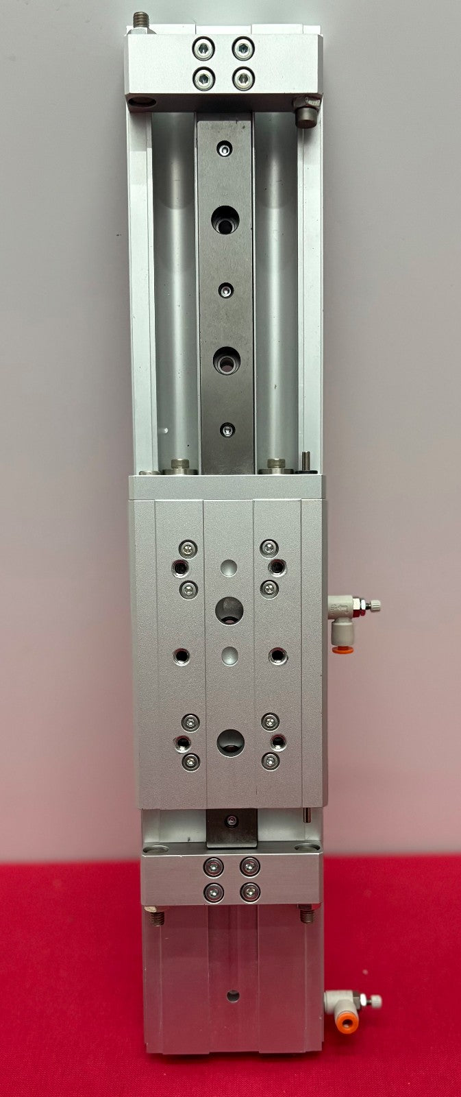SMC MXW16-150B LINEAR AIR CYLINDER LONG STROKE PRECISION SLIDE TABLE