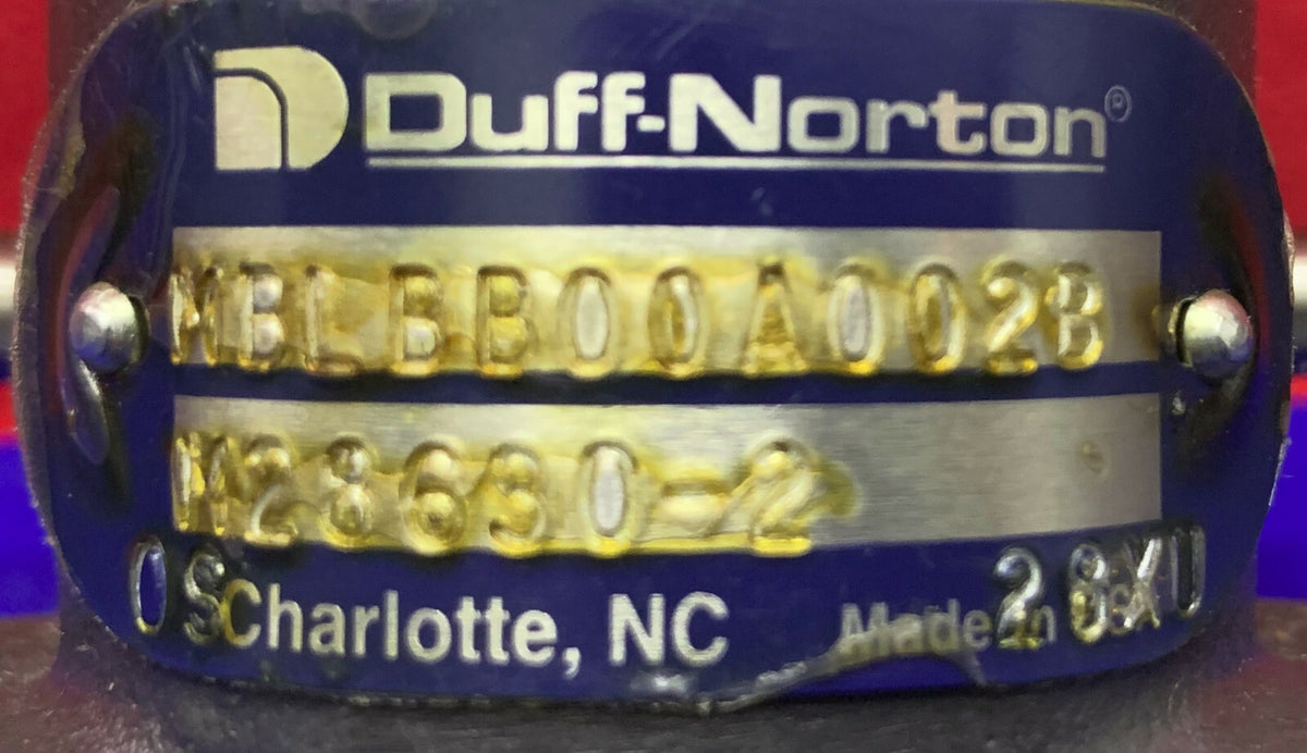ATTUATORE A VITE DUFF-NORTON M28630-2