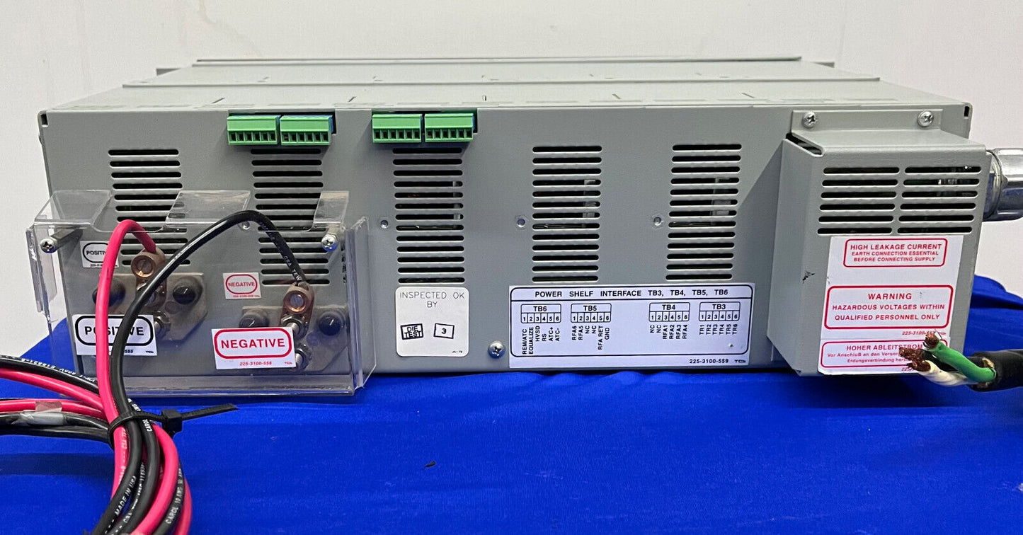 C&D TECHNOLOGIES 45 AMP MODULAR POWER SHELF AGM 45 111.3886.01 - PARTS/REPAIR