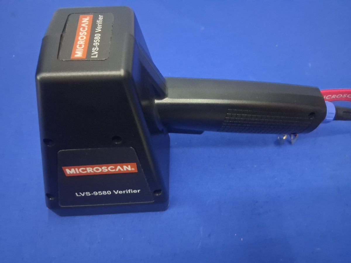 OMRON MICROSCAN LVS-9580 VERIFIER 9580-C-3 Handheld Barcode Verifier/ Scanner