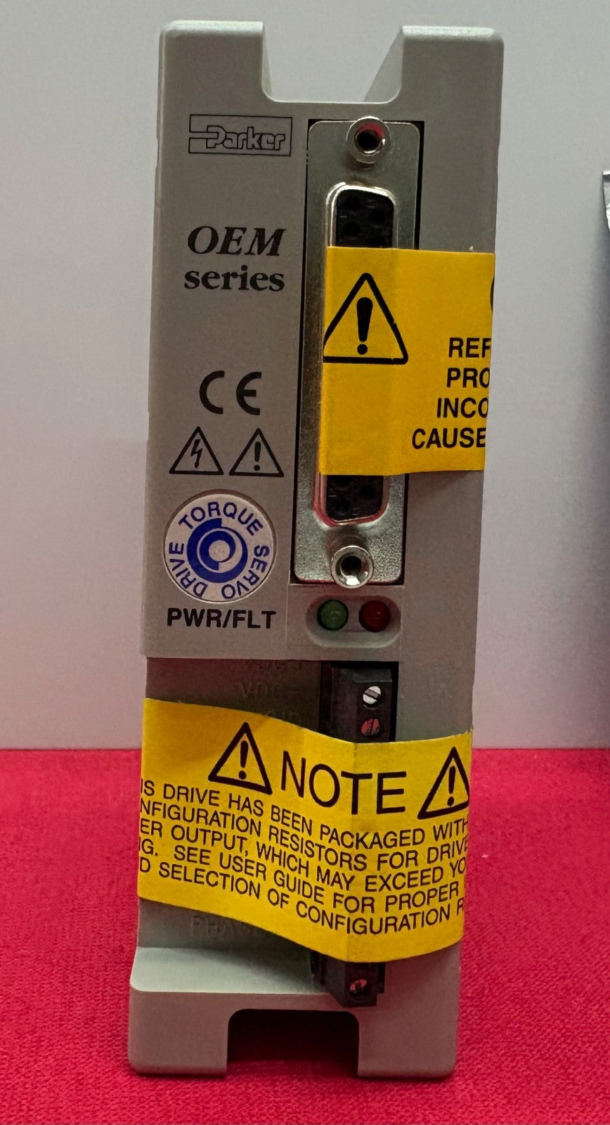 PARKER COMPUMOTOR OEM SERIES TORQUE SERVO DRIVE OEM770T w/ 73-018496-01 REV B