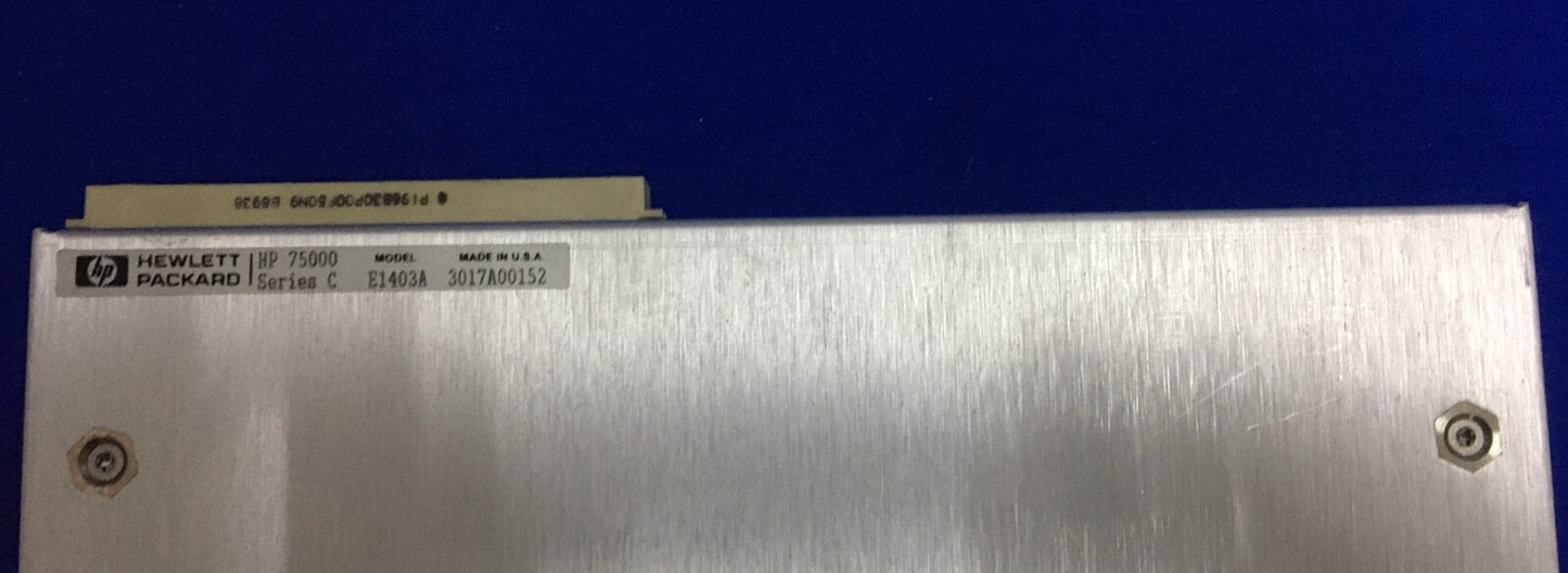 HP E1328A CONVERTITORE D/A A 4 CANALI Serie 75000 C