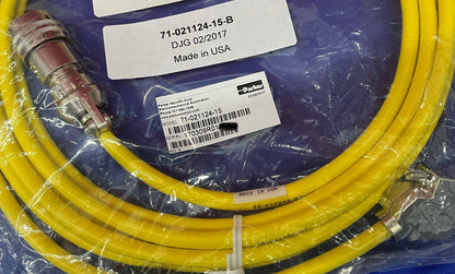 パーカー コンピュモーター 71-021124-15 パーカー 15Ft ケーブル エンコーダー CE MTR ロータリー ケーブル