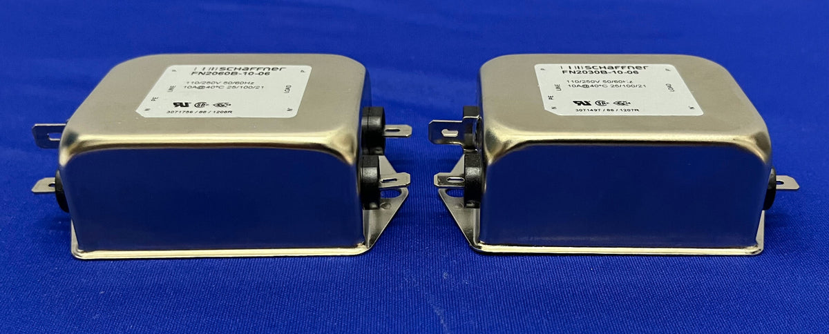 FILTROS DE LÍNEA SCHAFFNER EMC CANTIDAD 1 - FN2030B-10-06 Y CANTIDAD 1 - FN2060B-10-06