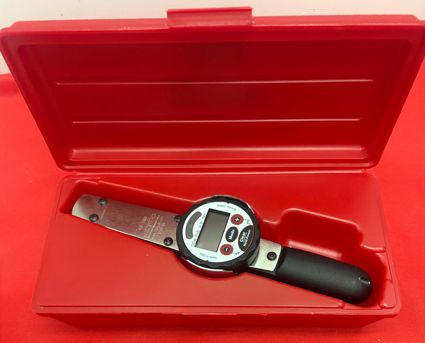 JETCO ED-100I 10-100 IN LB 電子ダイヤルトルクレンチ