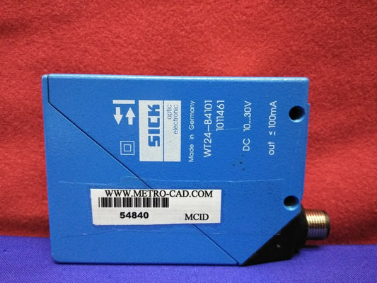 SICK WT24-B4101 (1011461) CAPTEUR DE PROXIMITÉ PHOTOÉLECTRIQUE INFRAROUGE 