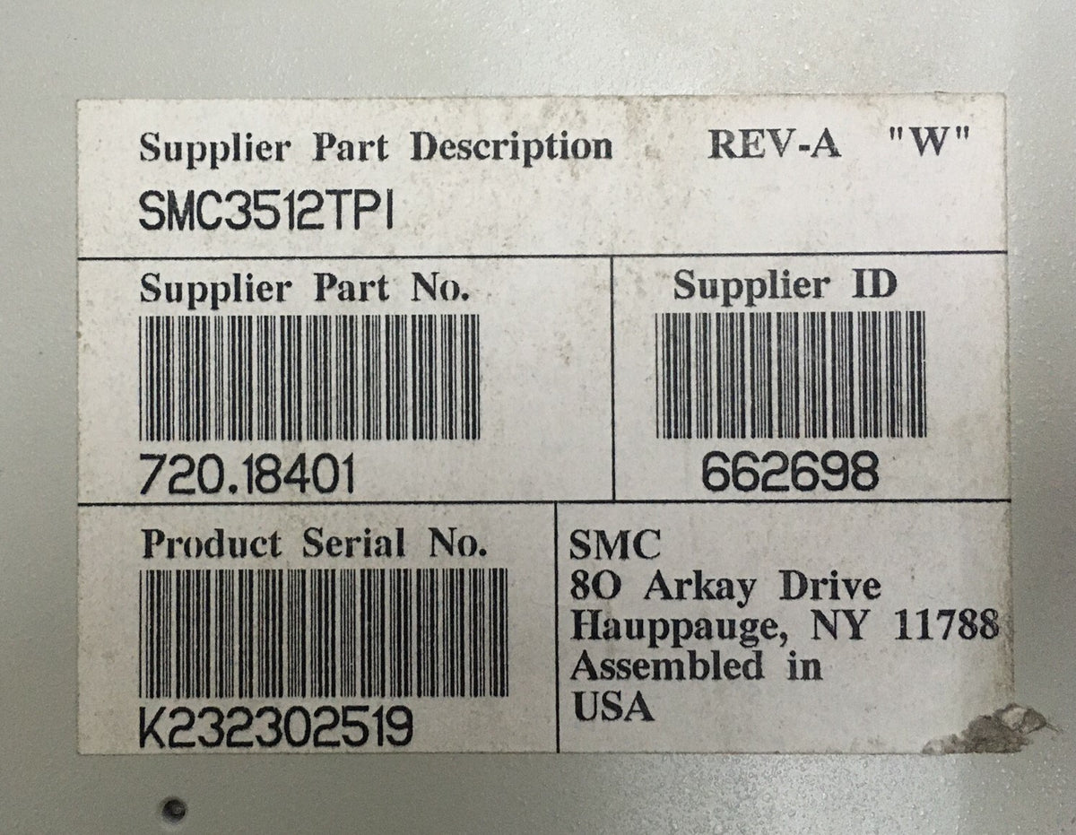 SMC® ELITE 3512TP SMC3512TPI SMC35121TP 10BASE-T KONZENTRATOR 12 PORT
