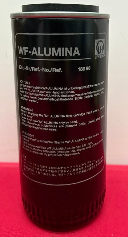 LEYBOLD ACTIVATED WF-ALUMINA 18996 FILTER 1.3 LITER