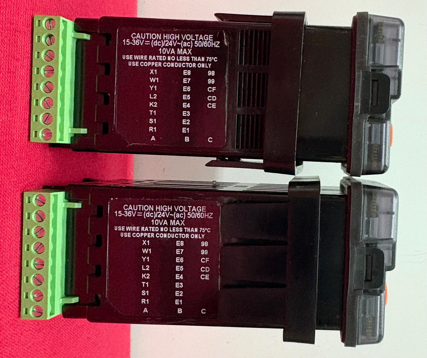 WATLOW EZ-ZONE® PM6C3CJ-3AAAAAA MULTI-FUNCTION TEMPERATURE PID CONTROLLER -QTY 2