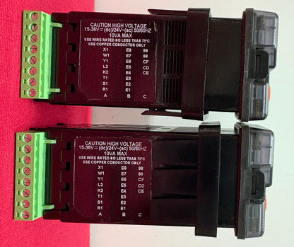 WATLOW EZ-ZONE® PM6C3CJ-3AAAAAA MULTI-FUNCTION TEMPERATURE PID CONTROLLER -QTY 2
